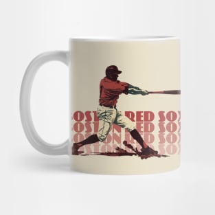 Retro Boston Red Sox Slugger Mug